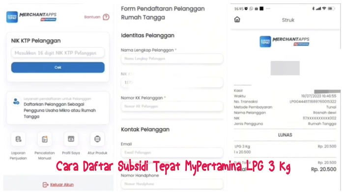 Cara Daftar Subsidi Tepat MyPertamina LPG 2025, Panduan Lengkap Penerima Bantuan Resmi 5 subsidi tepat mypertamina