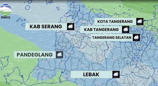 prakiraan cuaca banten