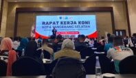 KONI Tangsel Gelar Rapat Kerja Dalam Persiapan Menuju Porprov Banten 2026