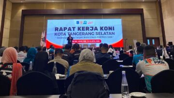 KONI Tangsel Gelar Rapat Kerja Dalam Persiapan Menuju Porprov Banten 2026
