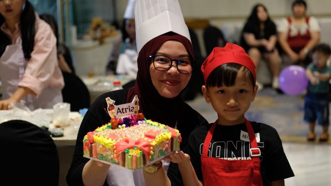 Mom & Kids Cake Decoration Challenge di Atria Hotel Gading Serpong