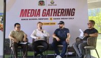 Peluncuran Ekskul Golf BINUS SCHOOL di Damai Indah Golf BSD, Tangsel pada Rabu 10 Juni 2026.
