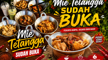 Mie Tetangga Viral di Jampang Tengah, Pedasnya Bikin Pelanggan Balik Lagi