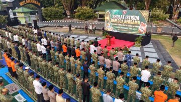 Karhutla, TNI-Polri dan Warga Gelar Salat Istisqa untuk Memohon Hujan